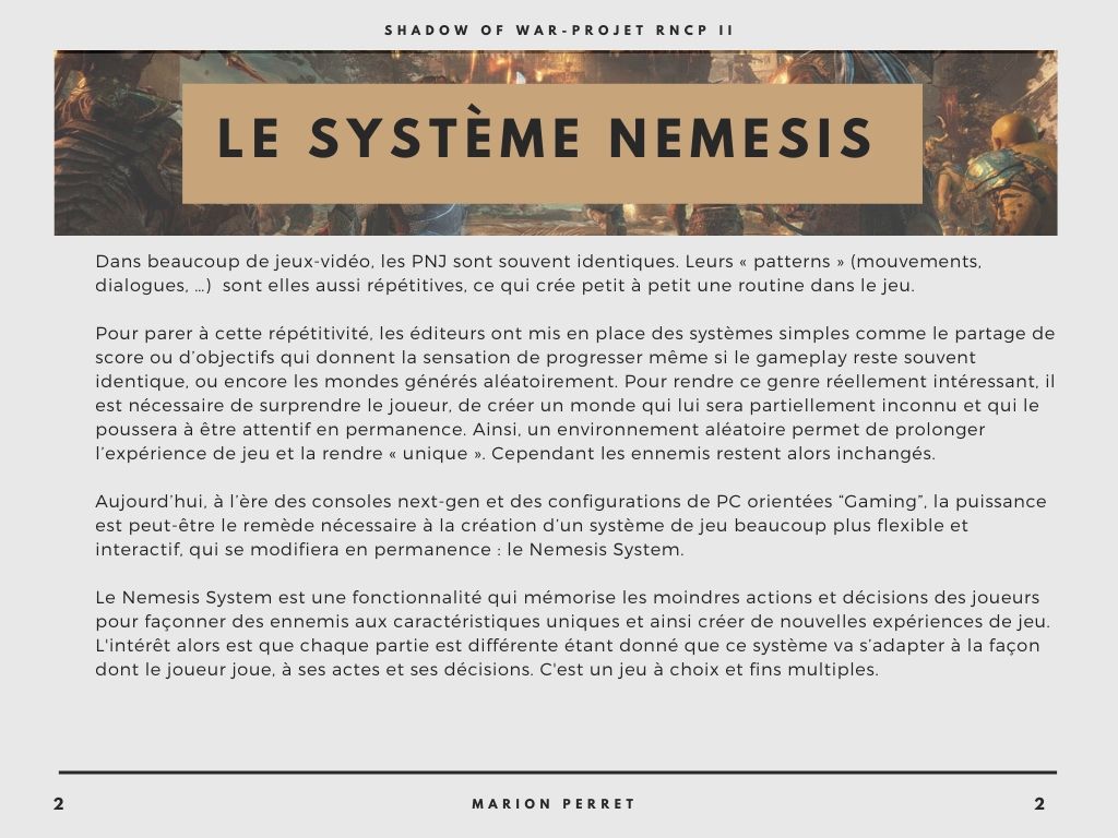 Le système Nemesis